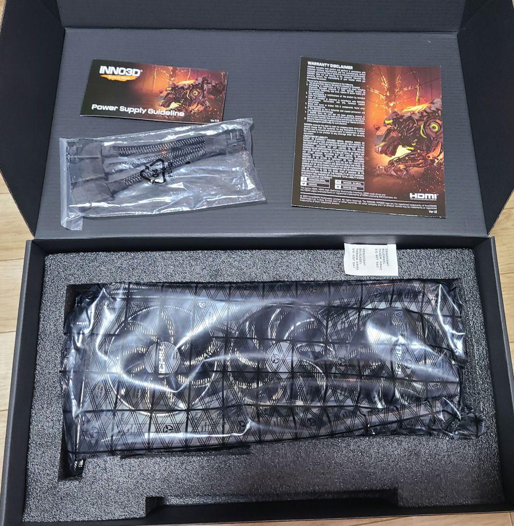 iChill GeForce RTX 4090 X3 24GB　グラボ