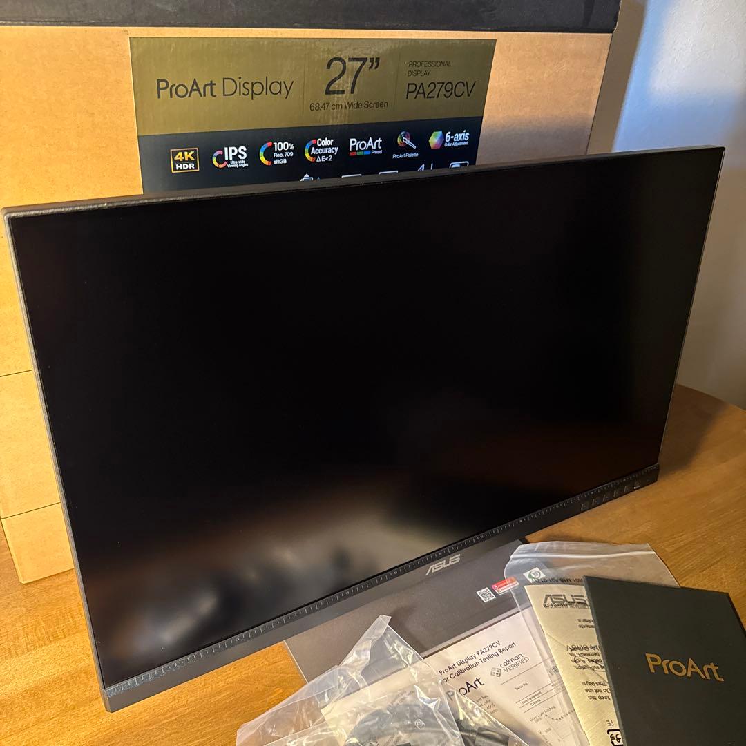ASUS PA279CV-J ProArt 4Kモニター 27インチ