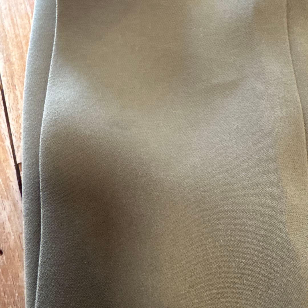 クルニ ワイドパンツ サイズ1 スラックス　オリーブ　極美品　ベルト付き