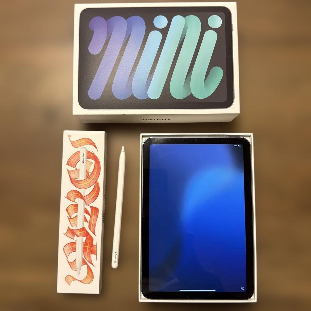 iPadmini第７世代Wi-Fi +Apple Pencil Pro