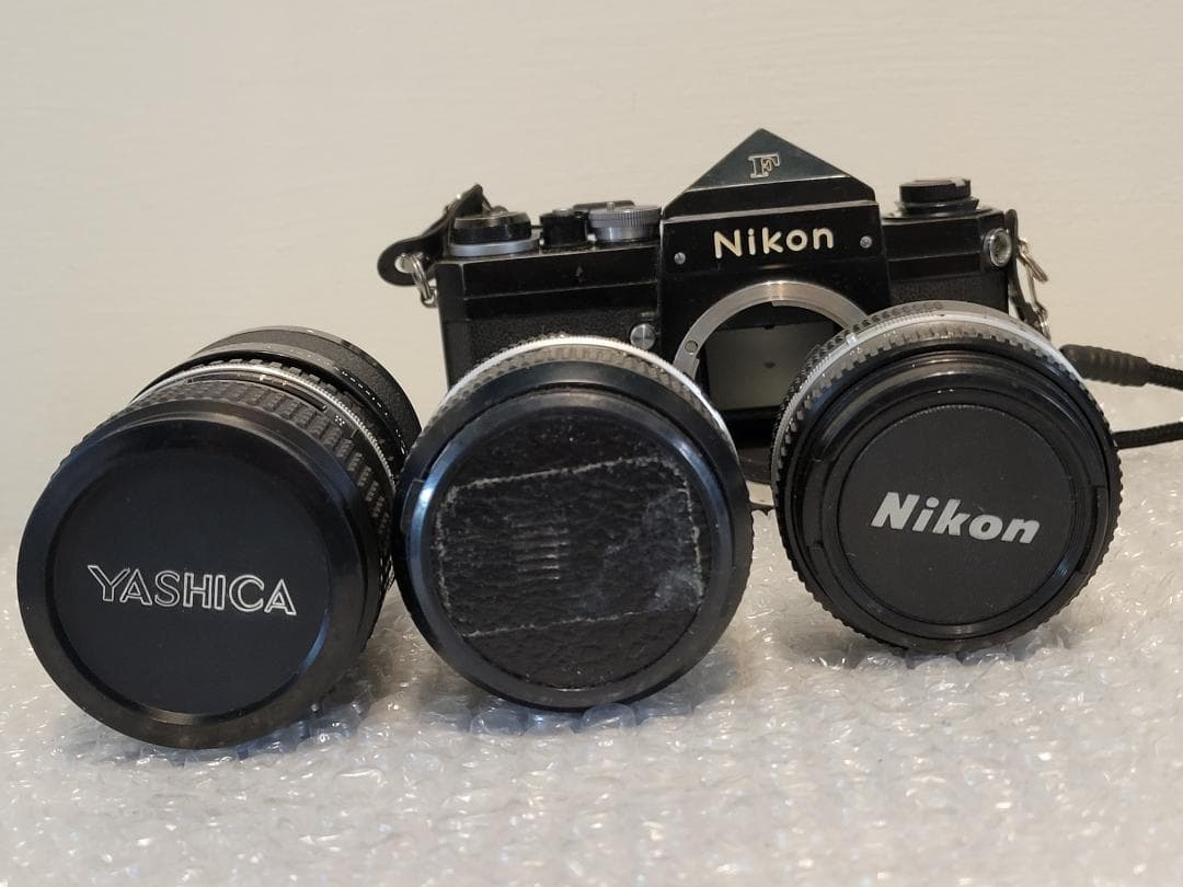 T*s様 Nikon F フィルムカメラ ブラック　レンズ3本セット！！