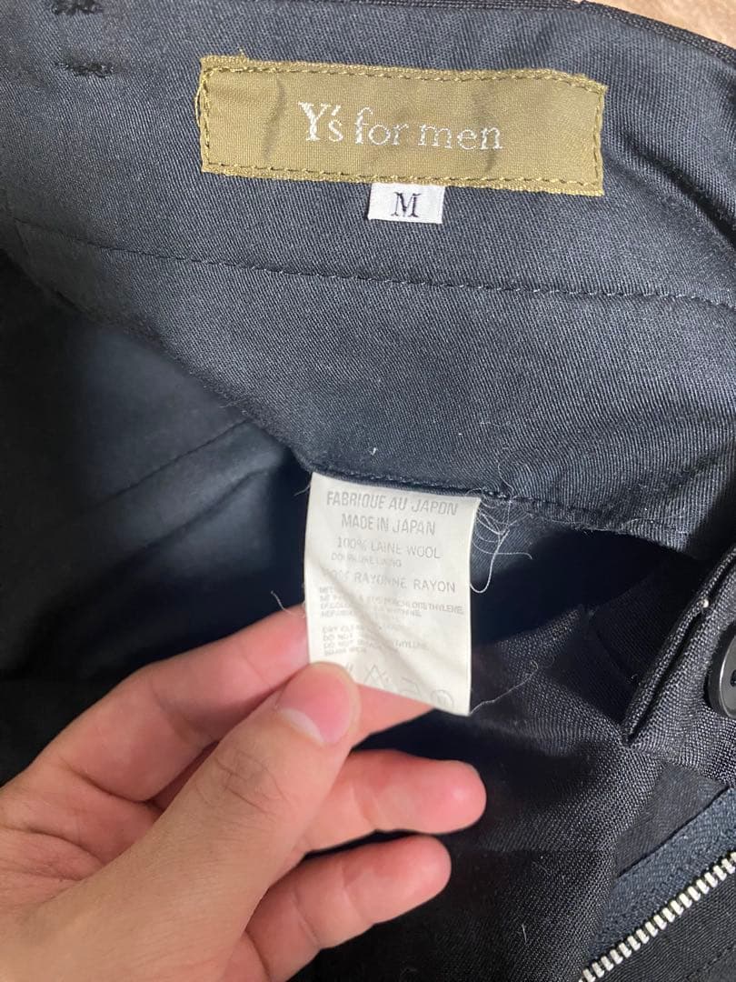 Y's for men ウール　スラックス