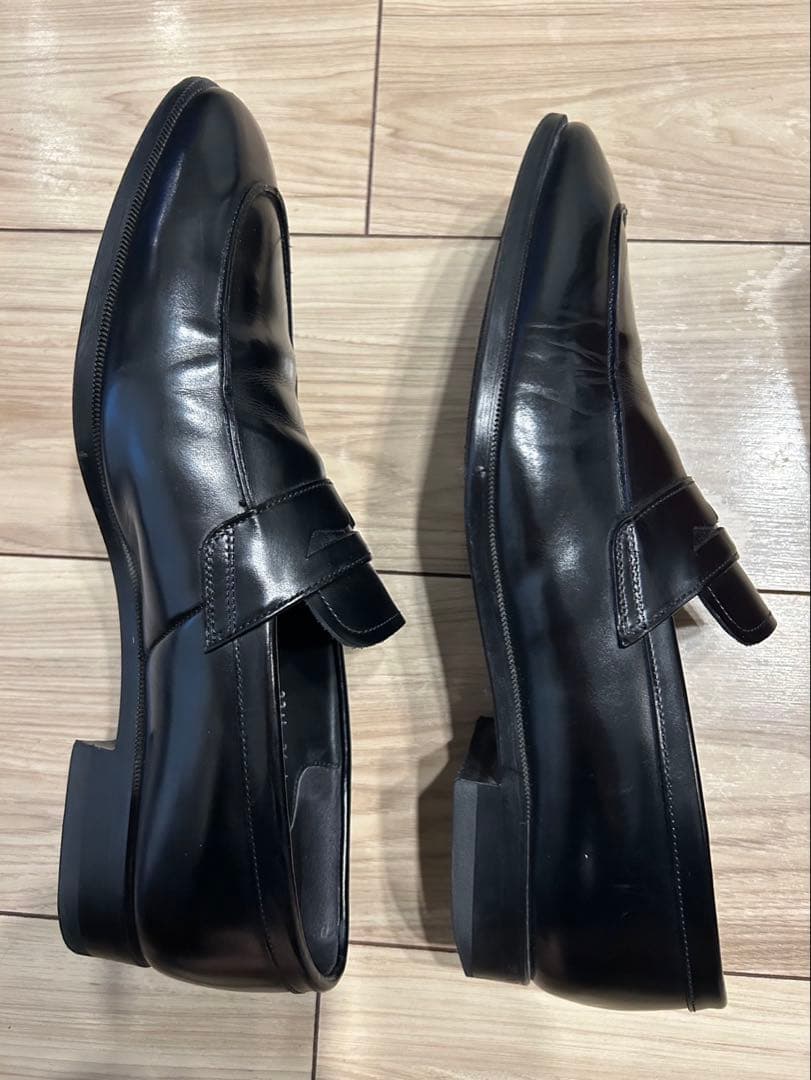 REGALブラックレザーローファー半額以下！超美品！