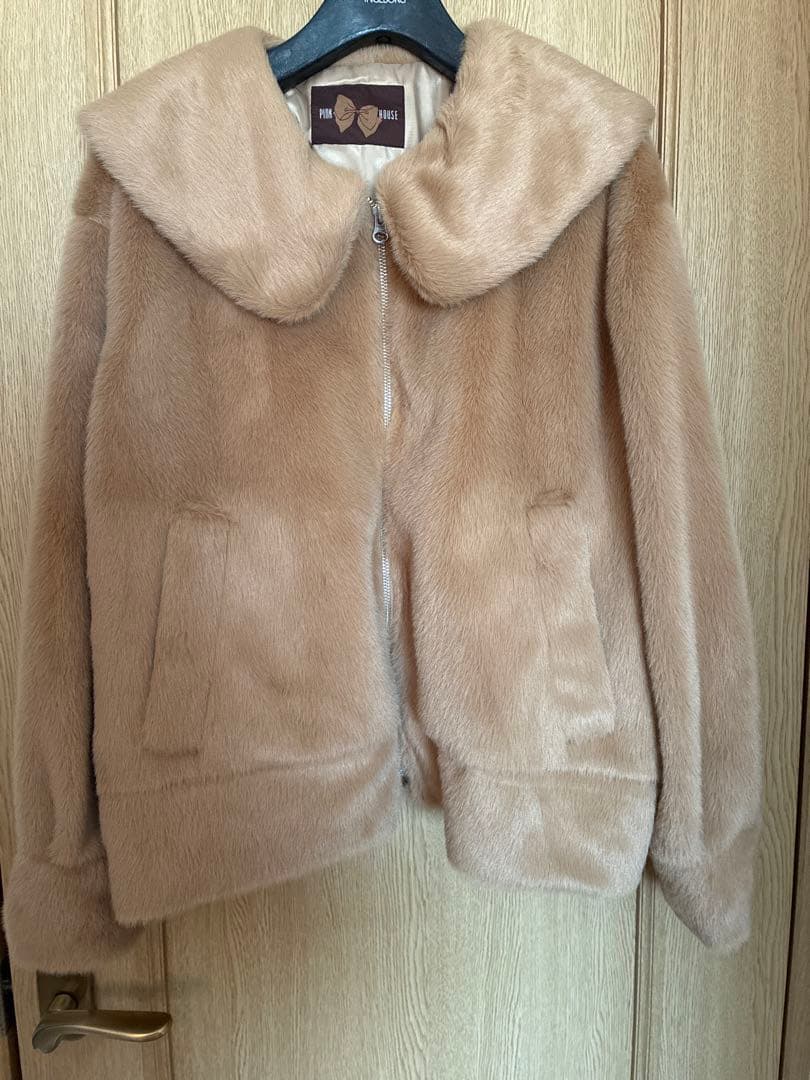 ピンクハウス❤️【美品】もふもふのフェイクファーブルゾン❤️