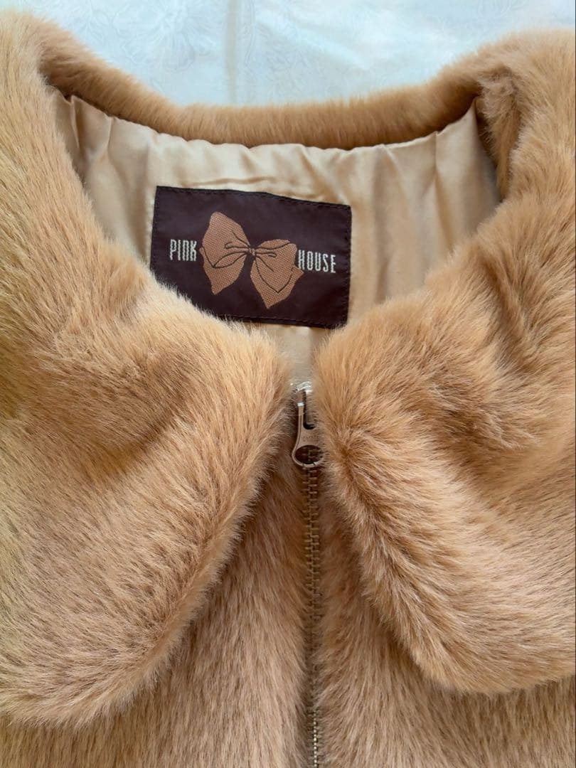 ピンクハウス❤️【美品】もふもふのフェイクファーブルゾン❤️