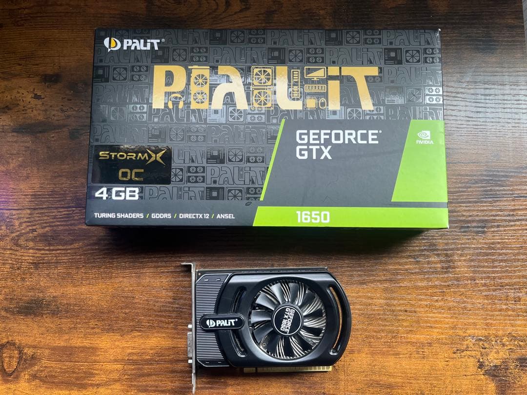 グラフィックボード・グラボ・ビデオカード GeForce GTX1650 STORMX OC 4GB