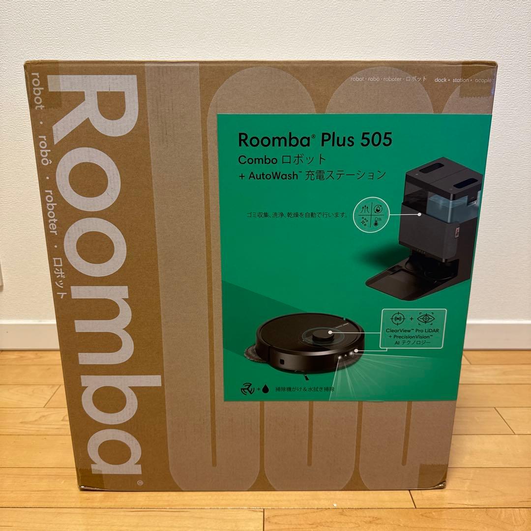 【新品】Roomba Plus 505 Combo ロボット+ AutoWash