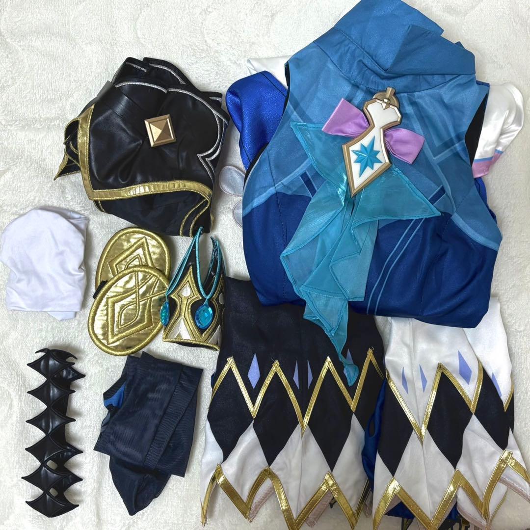 崩壊スターレイル　ケリュドラ　コスプレ 衣装 ウィッグ 靴 セット