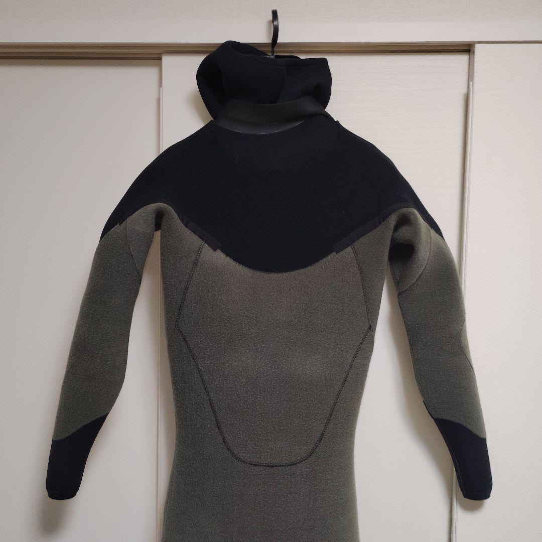 AIRTIGHT 5X3mm ウェットスーツ セミドライ　フード付き　ML