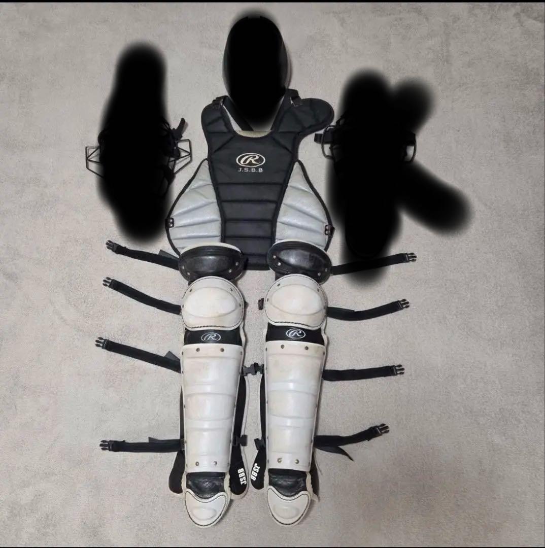 ZETT SSK Rawlings JSBB キャッチャー用プロテクターセット