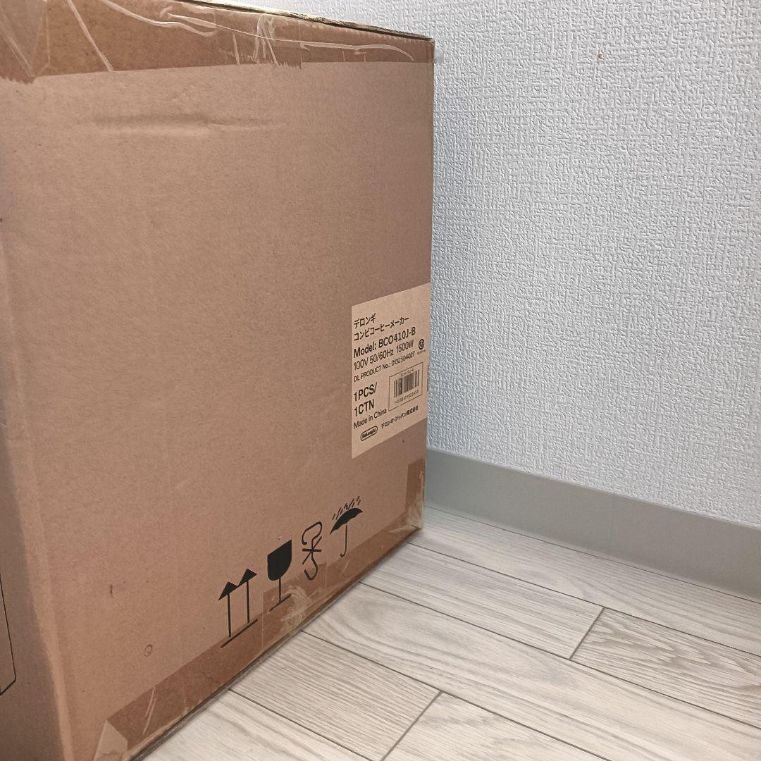 コンビコーヒーメーカー BCO410J-B （ブラック）　デロンギ