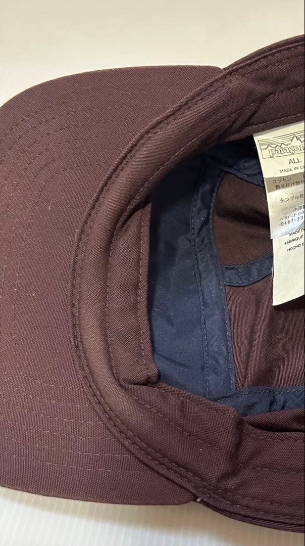 patagonia ダークブラウン ジェットキャップ