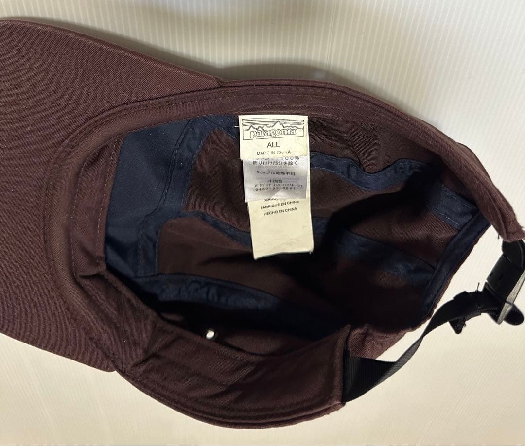 patagonia ダークブラウン ジェットキャップ