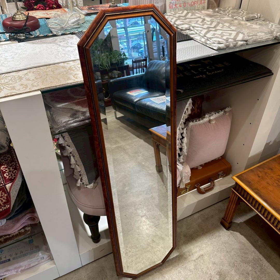 iΦ イタリア製 アンティーク調 姿見 鏡 スタンドミラー ウォールミラー 家具