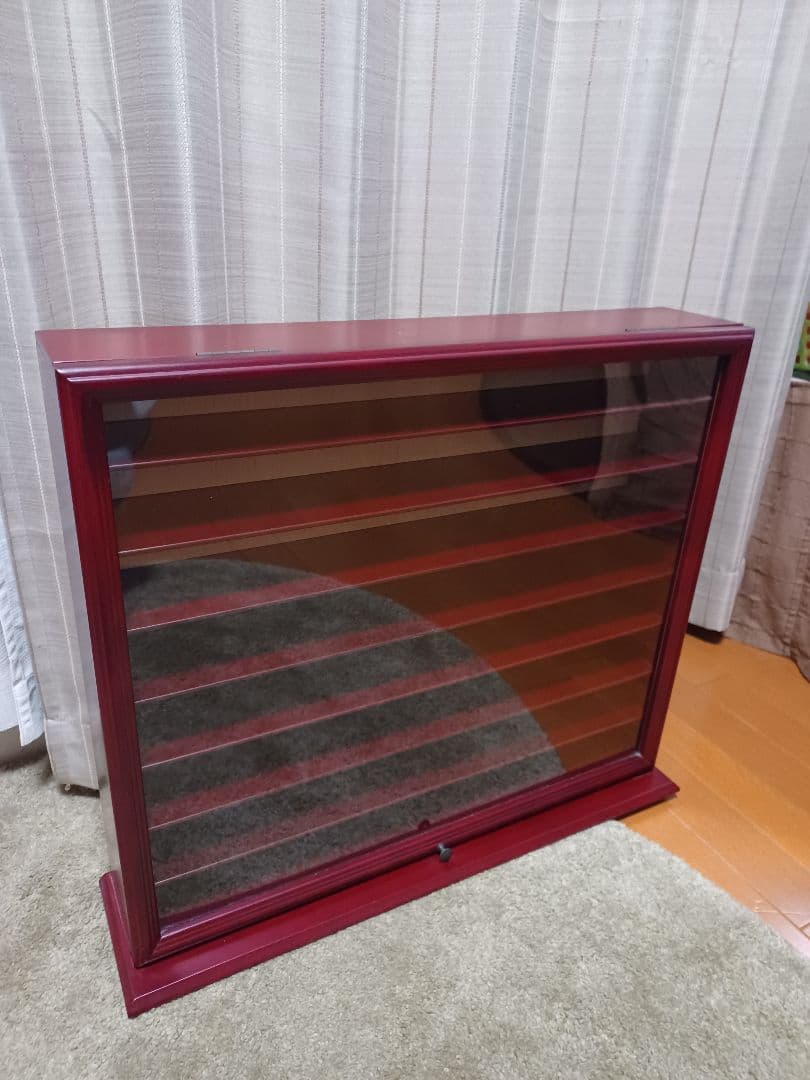 美品　コレクションケース　７段　ガラスケース