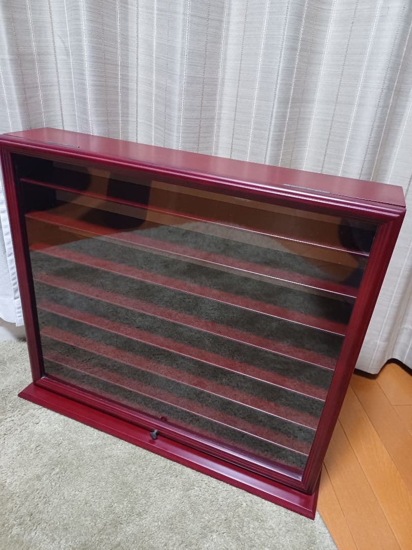 美品　コレクションケース　７段　ガラスケース