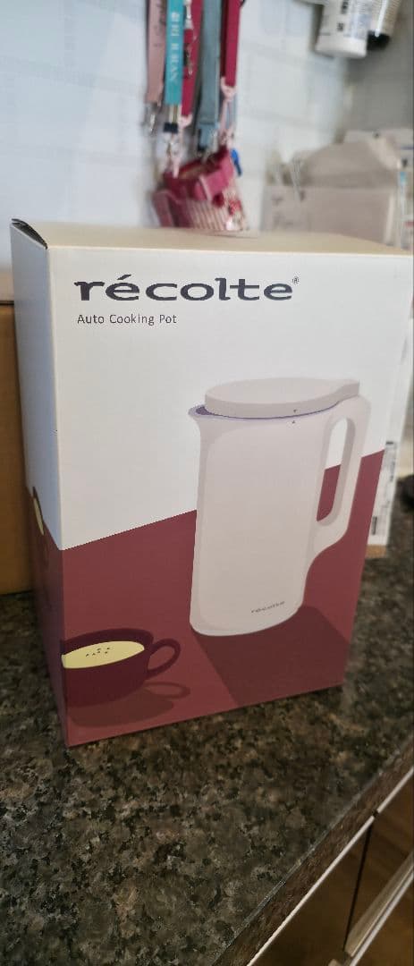 新品未使用　recolte レコルト 自動調理ポット クリームホワイト