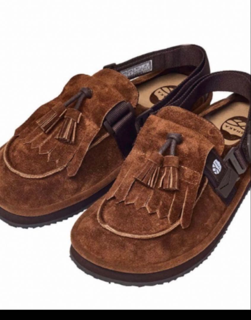 SHAKA モック タッセル スエード サンダル　25cm