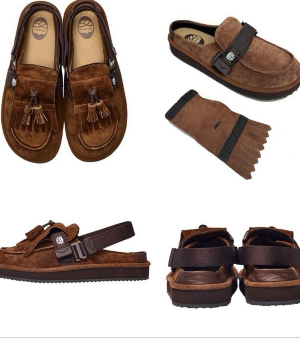 SHAKA モック タッセル スエード サンダル　25cm