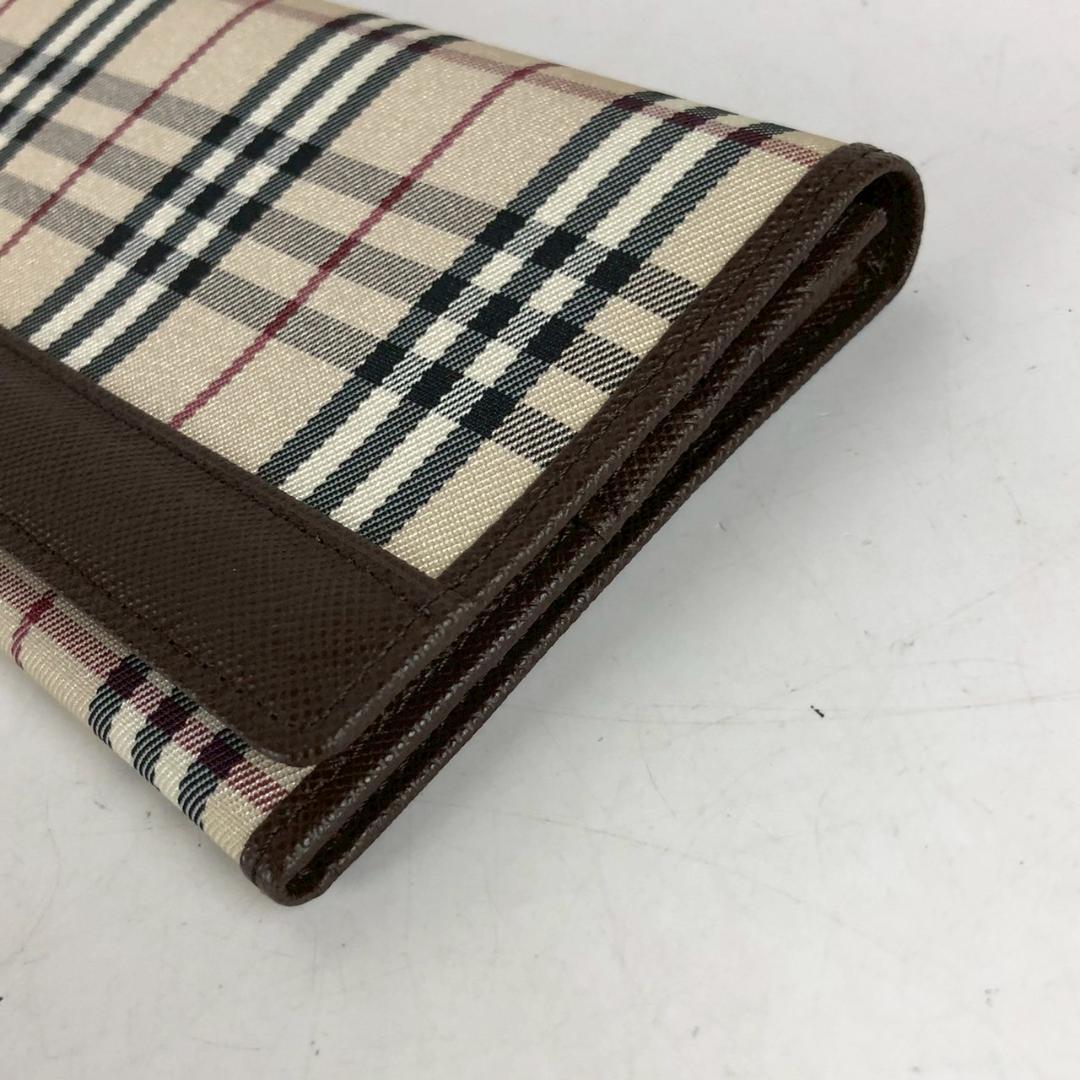 BURBERRY バーバリー ノバチェック 長財布 レディース ブランド