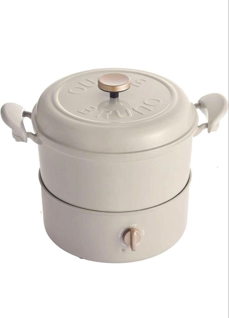 BRUNO マルチグリルポット グレージュ サイズなし BOE065-ASGZ