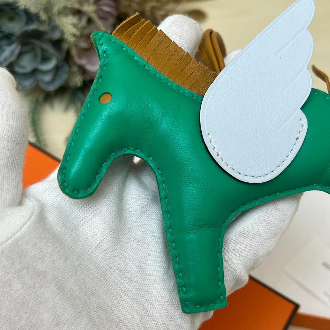 極美品✨ HERMES エルメス ロデオ ペガサス MM グリーン 箱付き