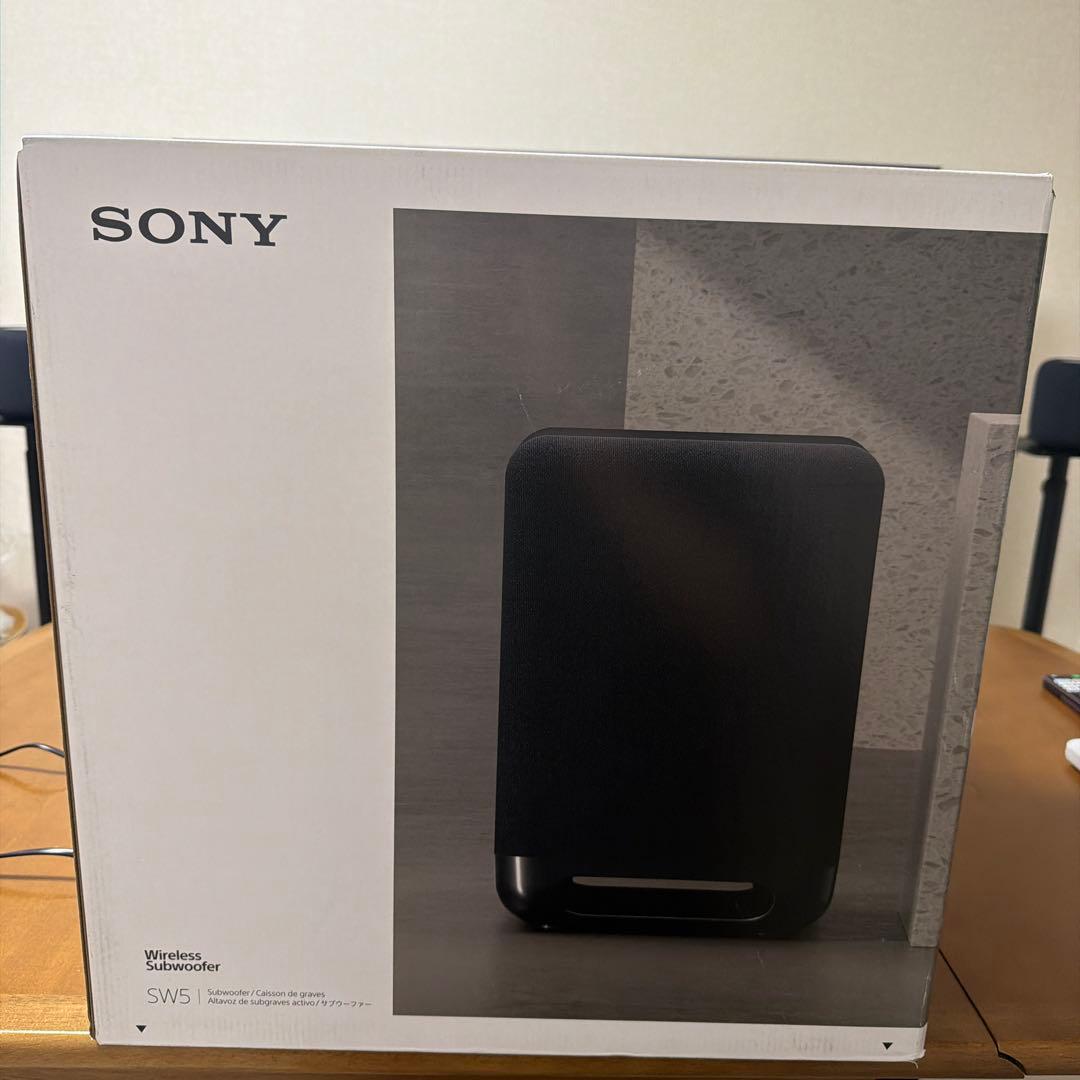 SONY SA-SW5 ワイヤレスサブウーファー ブラック