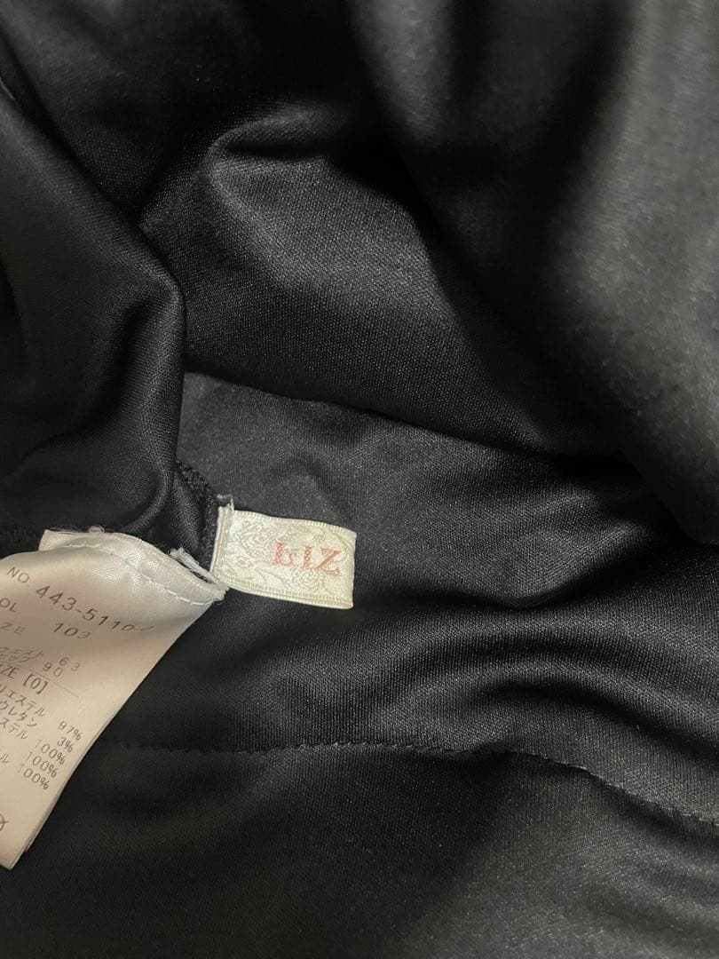 すし　はしごリボンチェックティアードスカパン LIZLISA