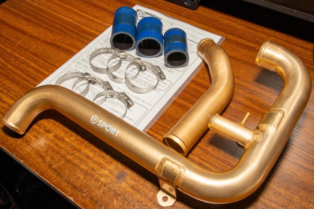絶版 L880K D SPORT インテーク パイプ アルミ コペン ｄスポーツ