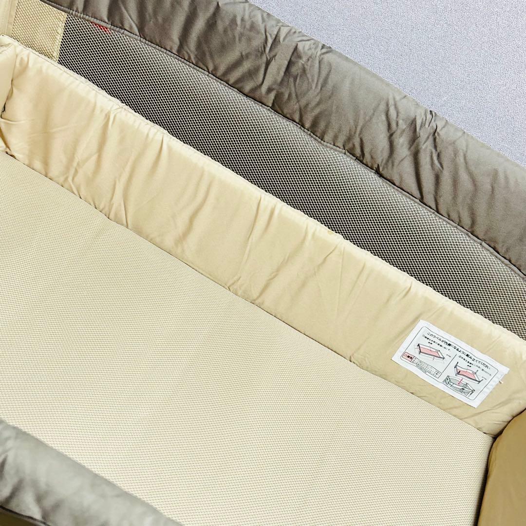 【送料無料】Aprica ココネルエアー ココアブラウン ベビーベッド