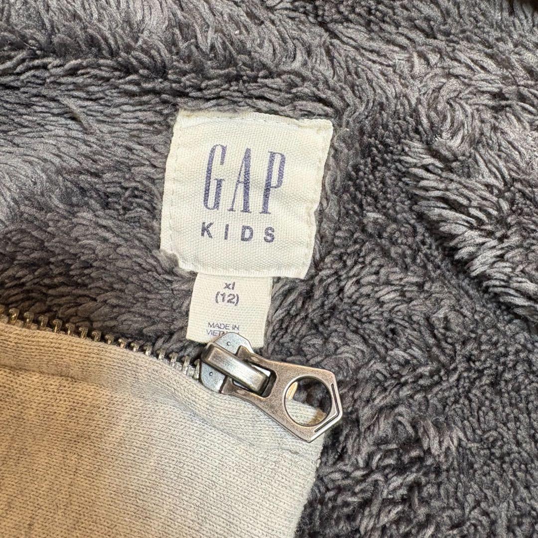 激レア✴︎y2k星ラメ髑髏GAPジップボアパーカー　NANAパンクロック平成ギャル