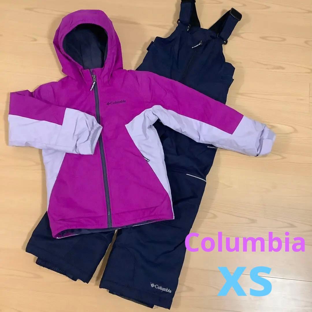 Columbia コロンビア 子ども キッズ ジュニア スキー ウェアXSセット