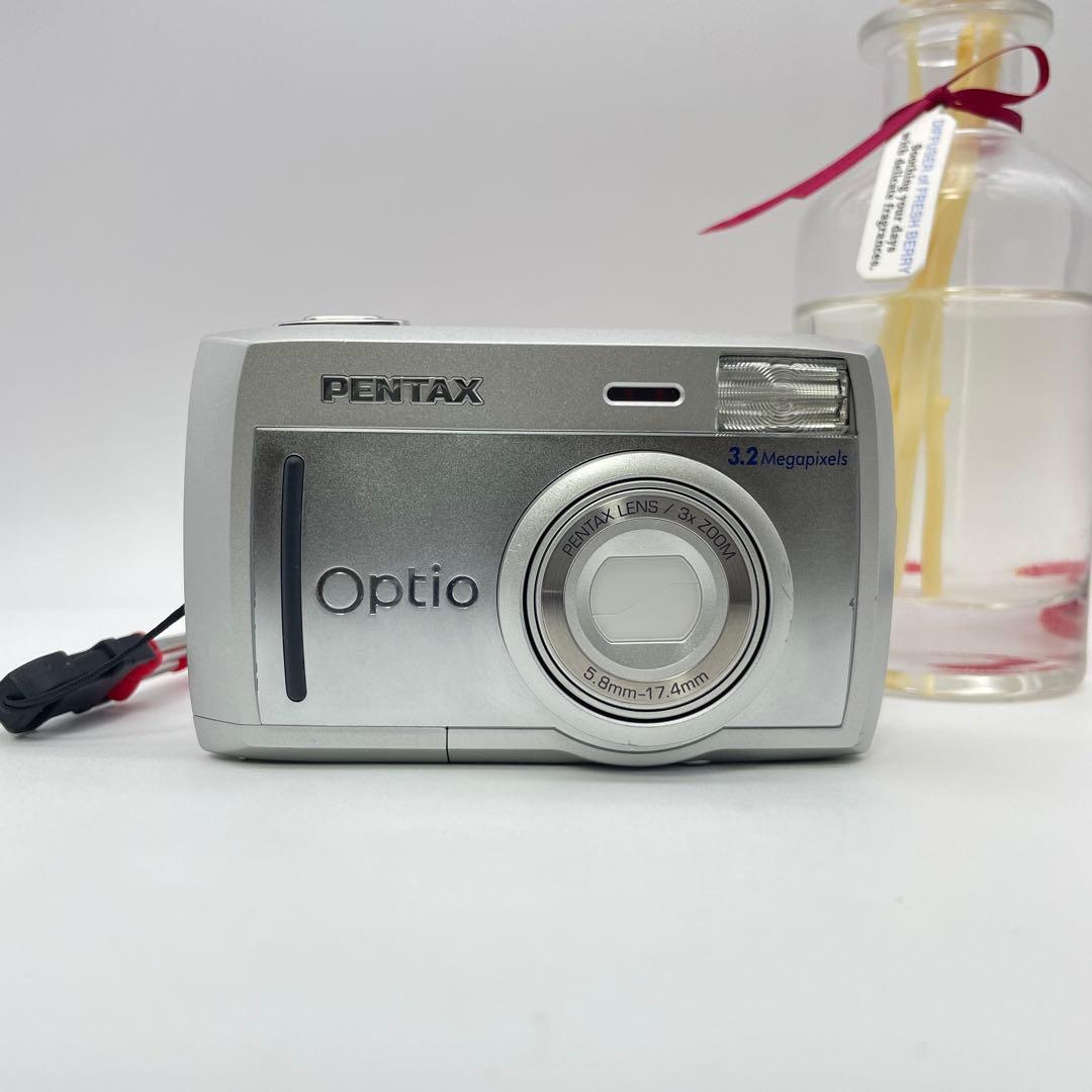 スマホ転送OK✨PENTAX Optio 33L✨動作確認済 単三電池 自撮OK