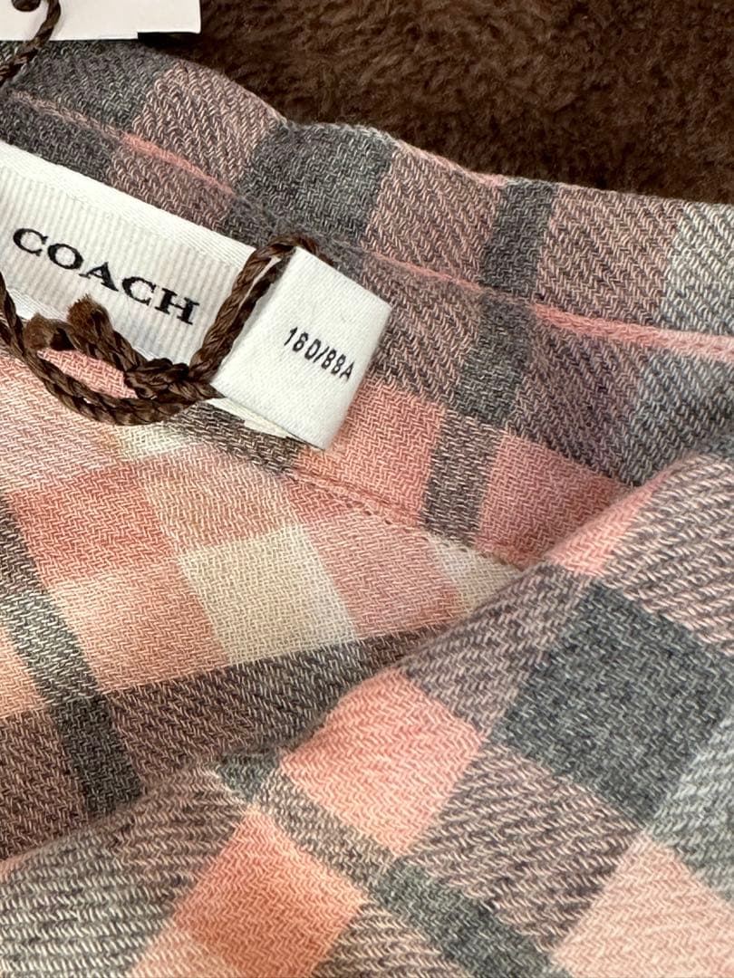 コーチ ロングワンピース ピンクマルチ 新品、未使用！