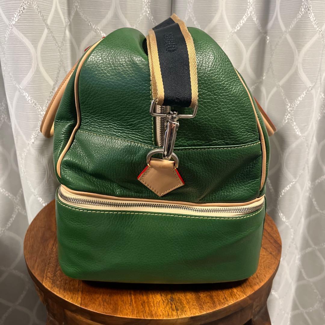 TRIVALENTE レザー ボストンバッグ