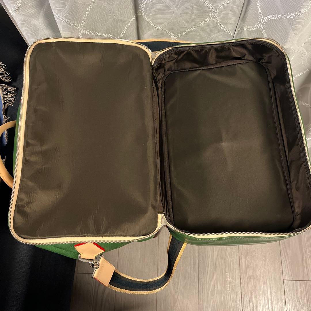 TRIVALENTE レザー ボストンバッグ