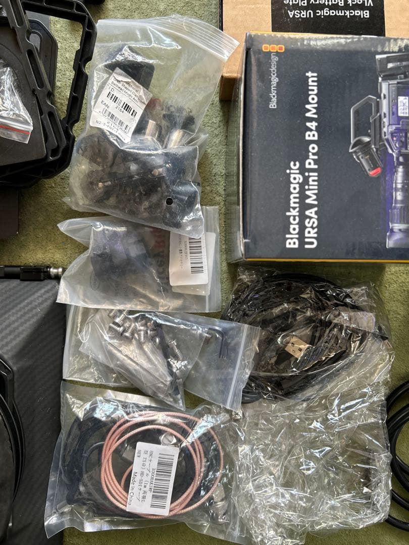 超お得セット)URSA Mini Pro 4.6K (撮影+記録+音響類完備)