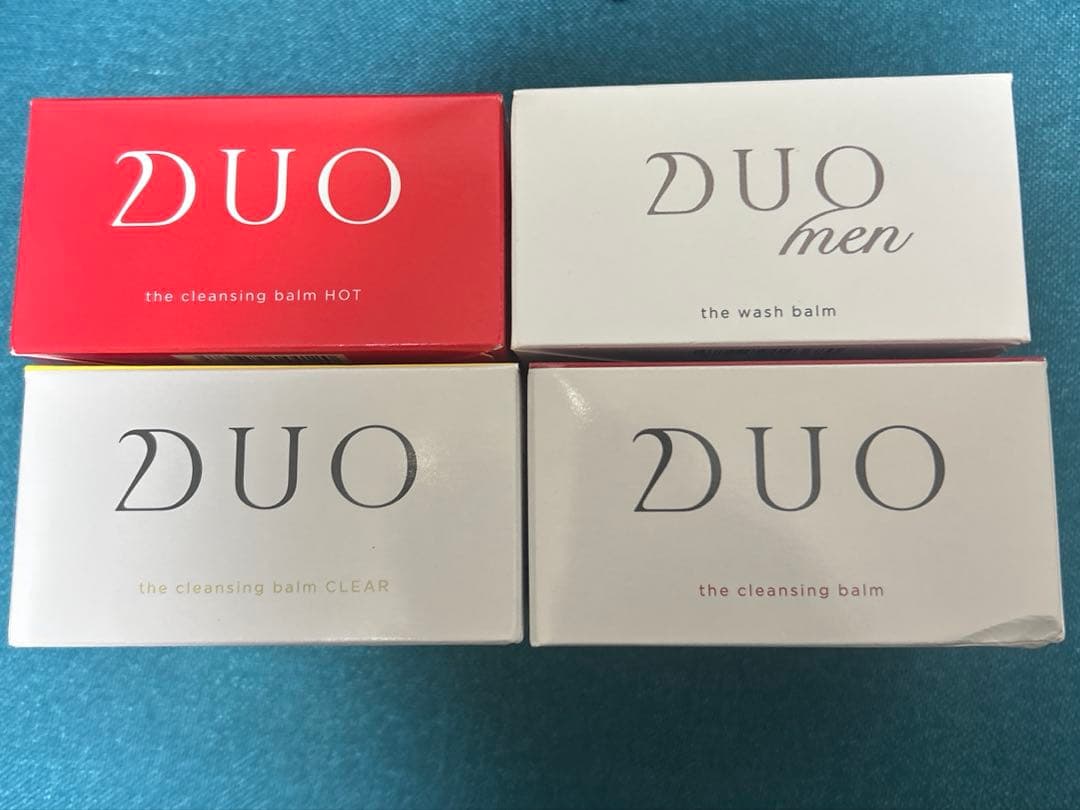 【新品未使用】DUO 洗顔料、クレンジング4個セット
