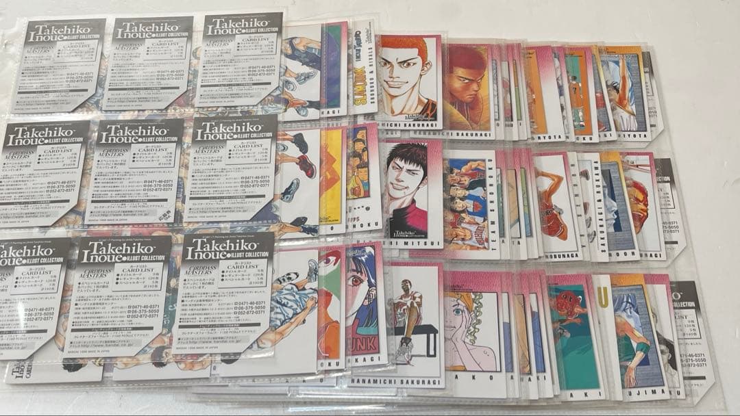 スラムダンク slam dunk カードダスマスターズ コンプ トレカ 初版