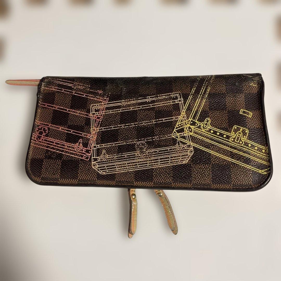 ジ*ー様 Louis Vuitton 長財布 トランクデザイン 2014年クリス