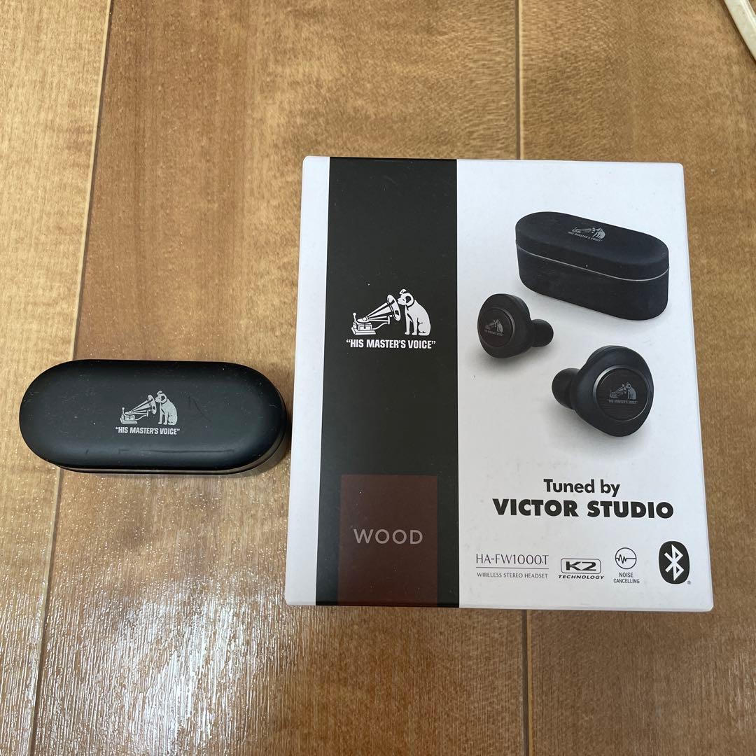 Victor HA-FW1000Tワイヤレスイヤホン、「木」の振動板で暖かい音色