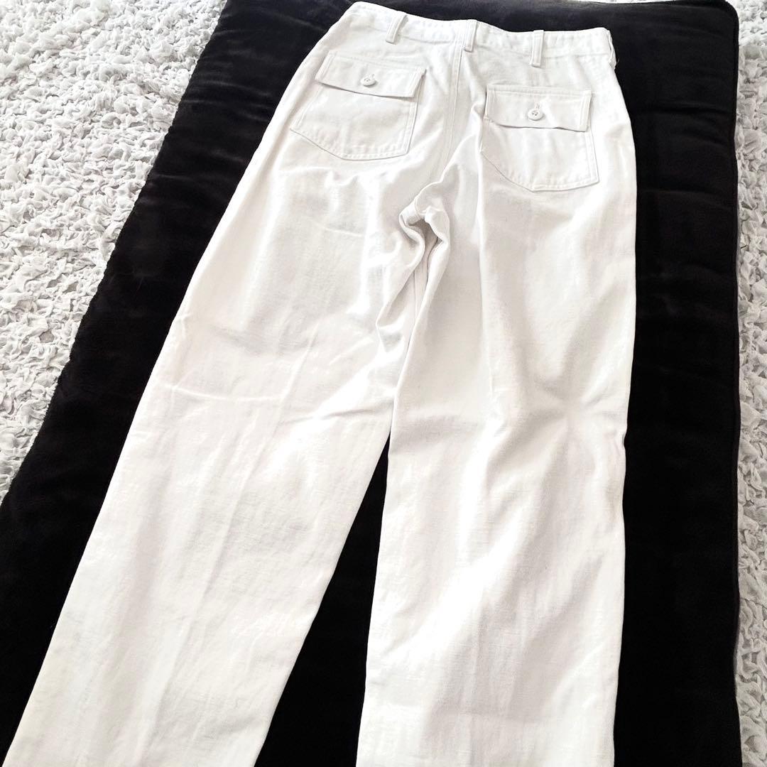 レアカラー　the shinzone ベイカーパンツ　ホワイト　36 White