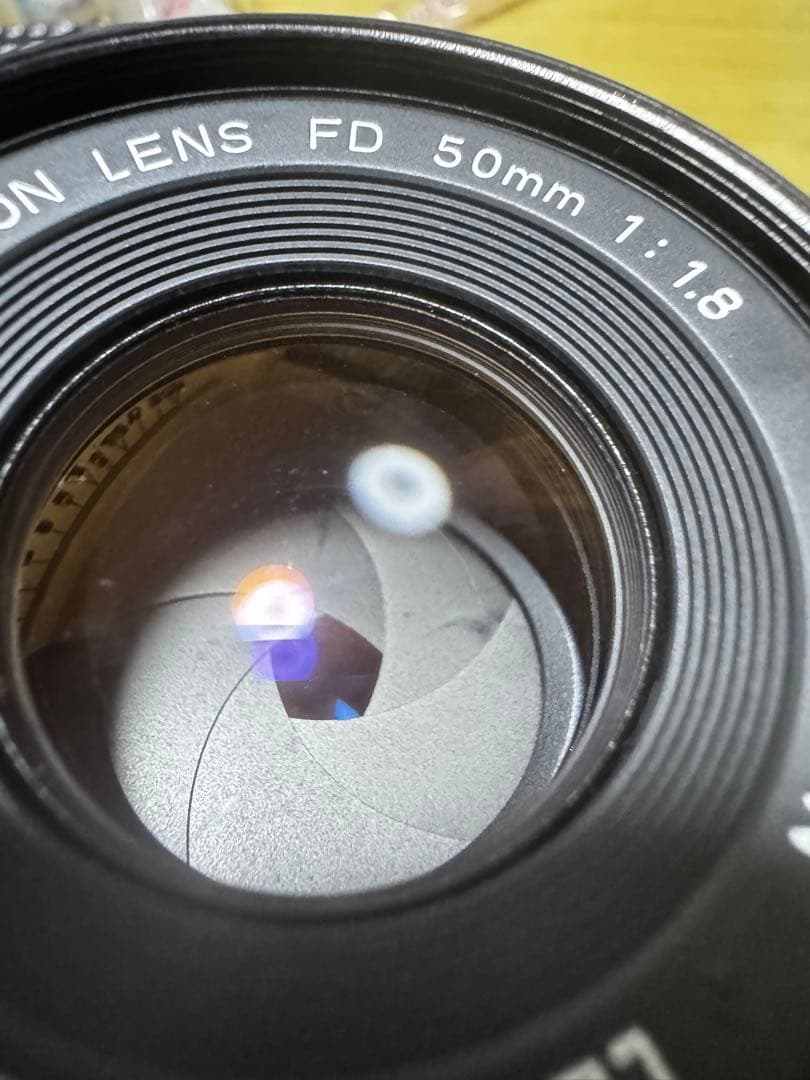 フイルムカメラCanon A-1 FD 50mm f/1.8 動作品