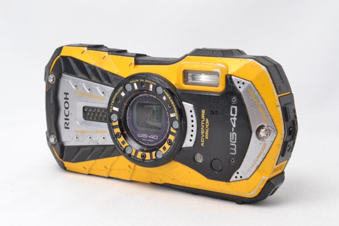 リコー　RICOH WG-40 防水・耐衝撃カメラ