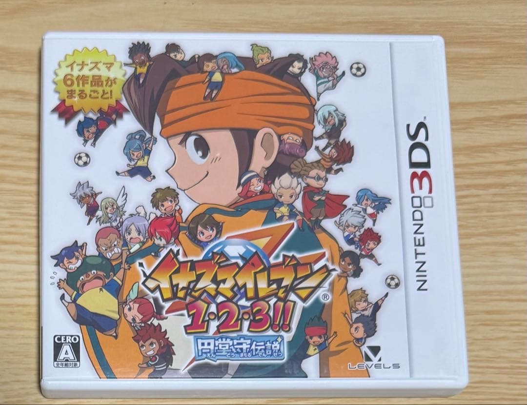 美品‼️イナズマイレブンゲーム3本セット
