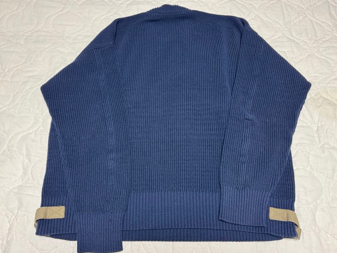 に*ー様 sacai 23SS Nylon Twill x Knit Pullo