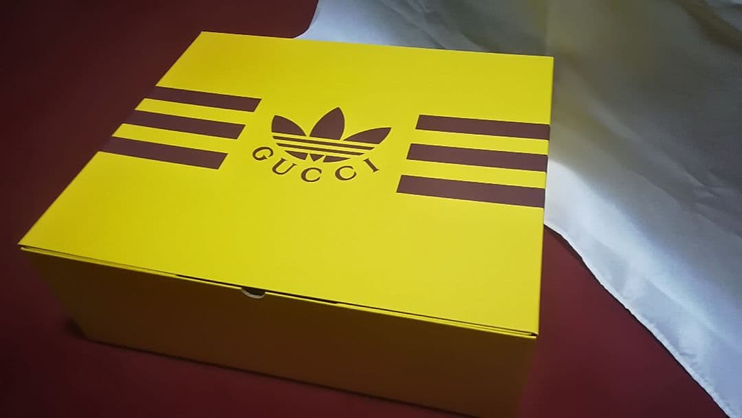 【新品　専用箱付き】adidas Gucci　アディダス　グッチ　ハット　帽子