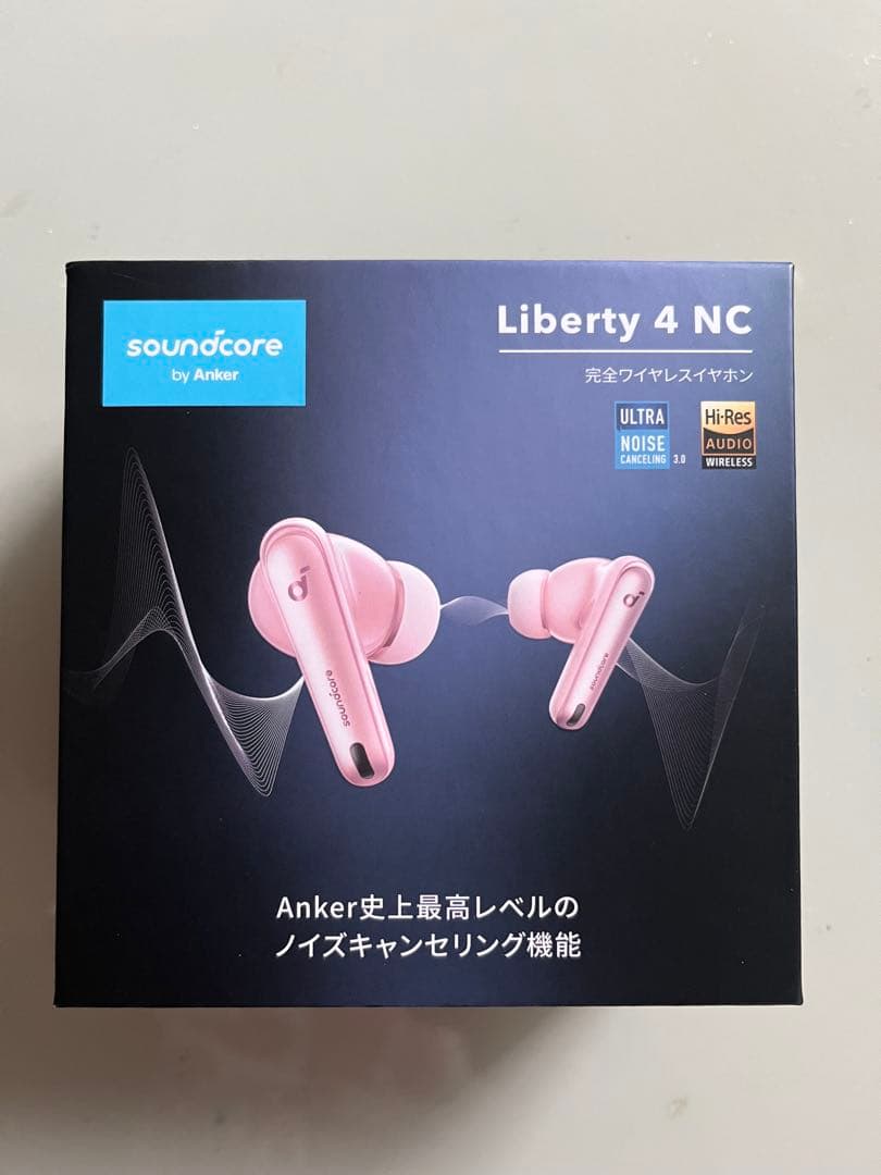 Anker Soundcore Liberty 4 NC ピンク