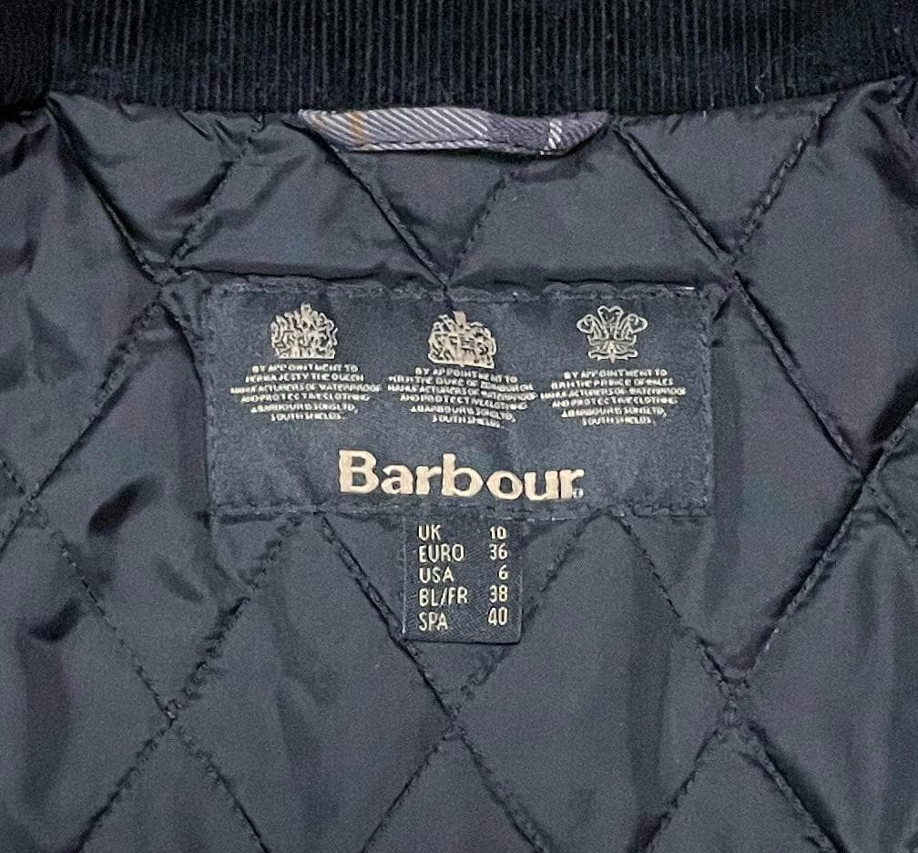 日本未発売 バブアー【BARBOUR】フード付きワックスコットンジャケット 黒L