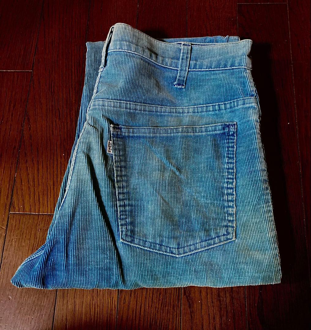 レアカラー 70's ビンテージ LEVI'S 646 コーデュロイパンツ